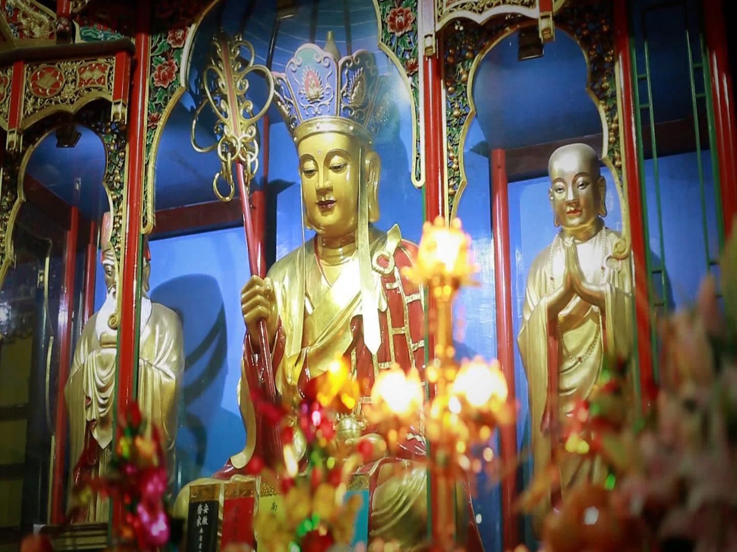 【中國平安】2013年九華山祈福開光儀式